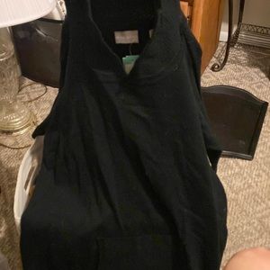 Black hoodie.